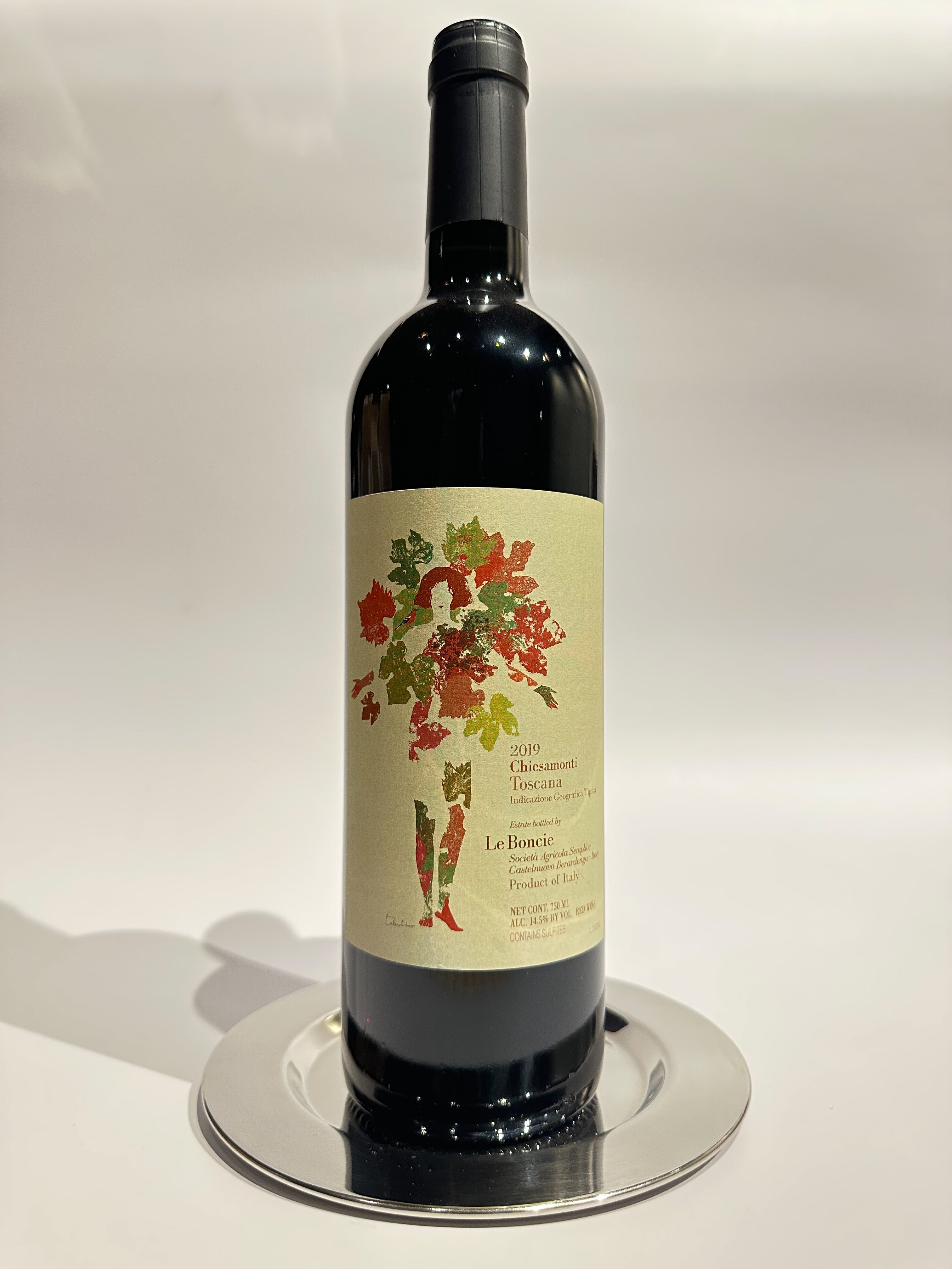 Le Boncie - Chiesamonti Toscana Rosso 2019 – Old Woodward Cellar