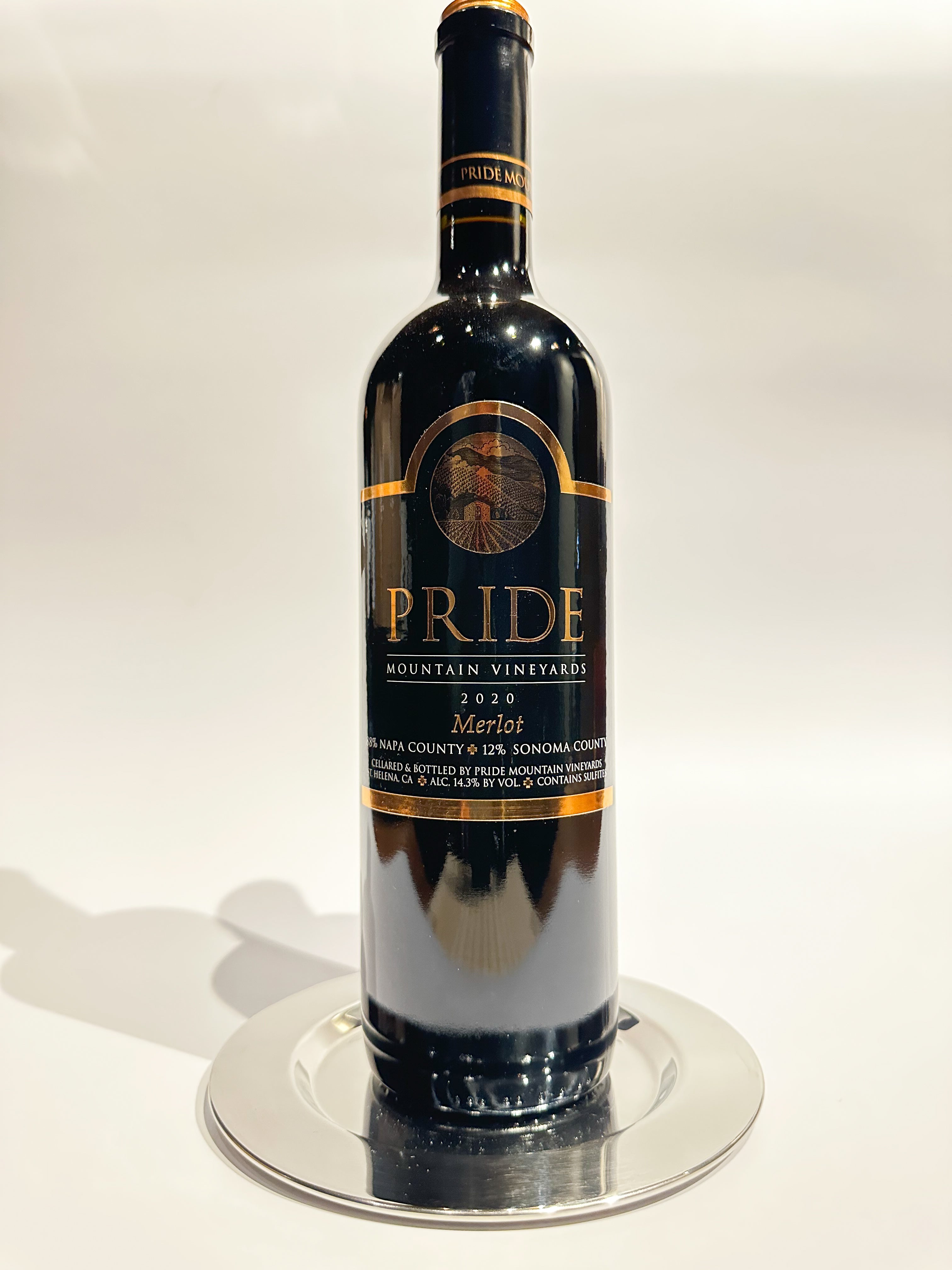 Pride Mountain Merlot 2020 – Old Woodward Cellar